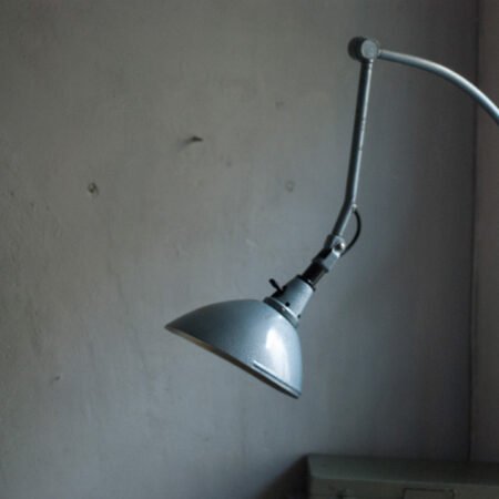 Midgard rare wall lamp in hammertone blue