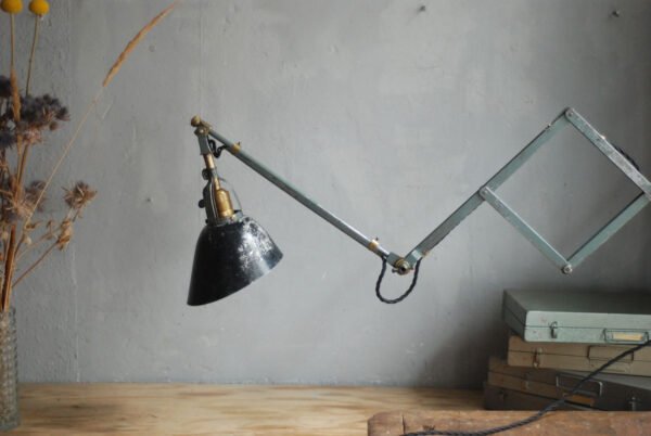 Early Midgard scissor lamp, Nr 112